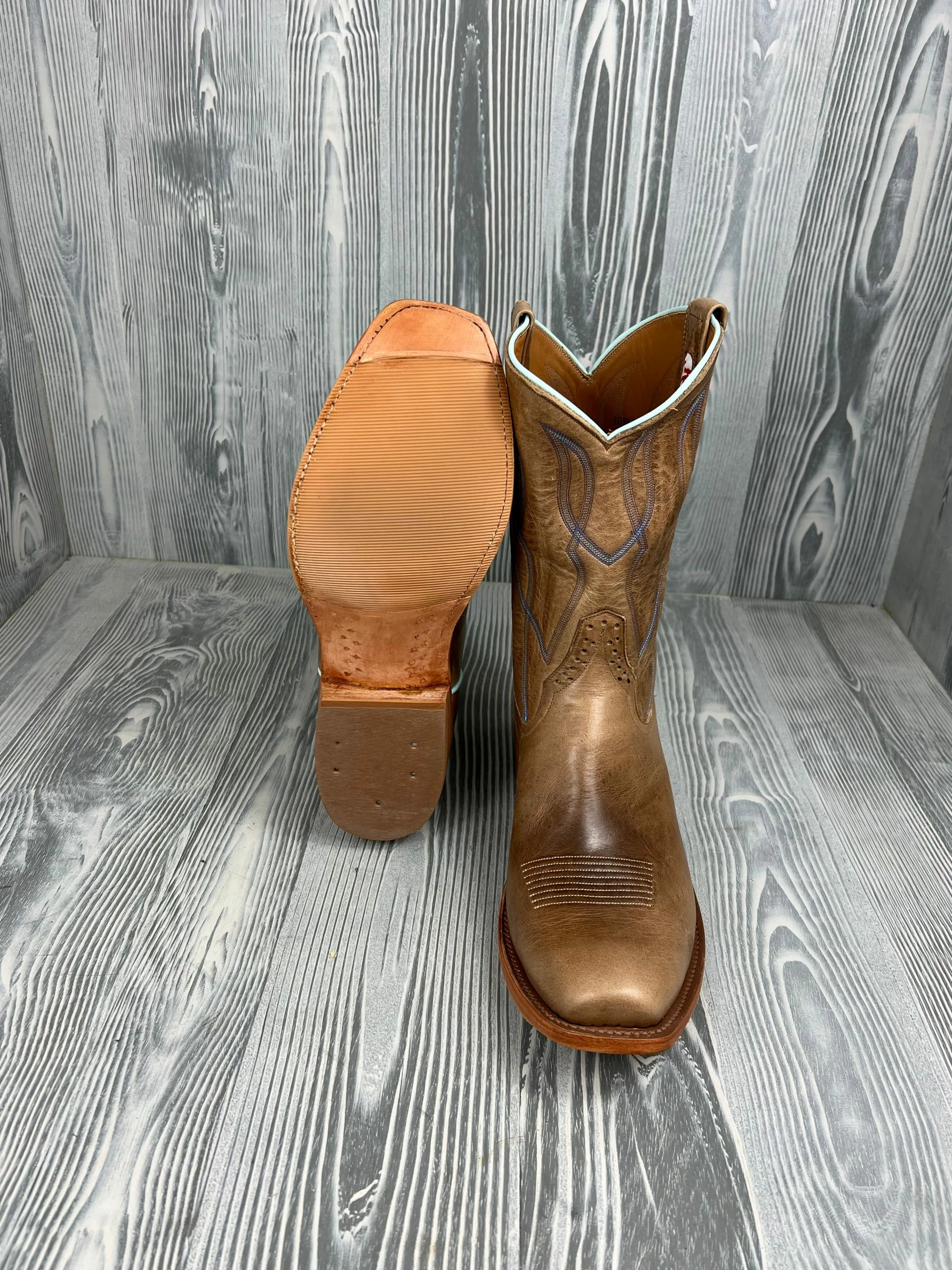 Nigro's Western Store #1 Rios Of Mercedes Brown Marine Field With 11" Brown Marine Field Tops 3 Nigro's Western Store #1 Rios Of Mercedes Brown Marine Field With 11" Brown Marine Field Tops - Image 3