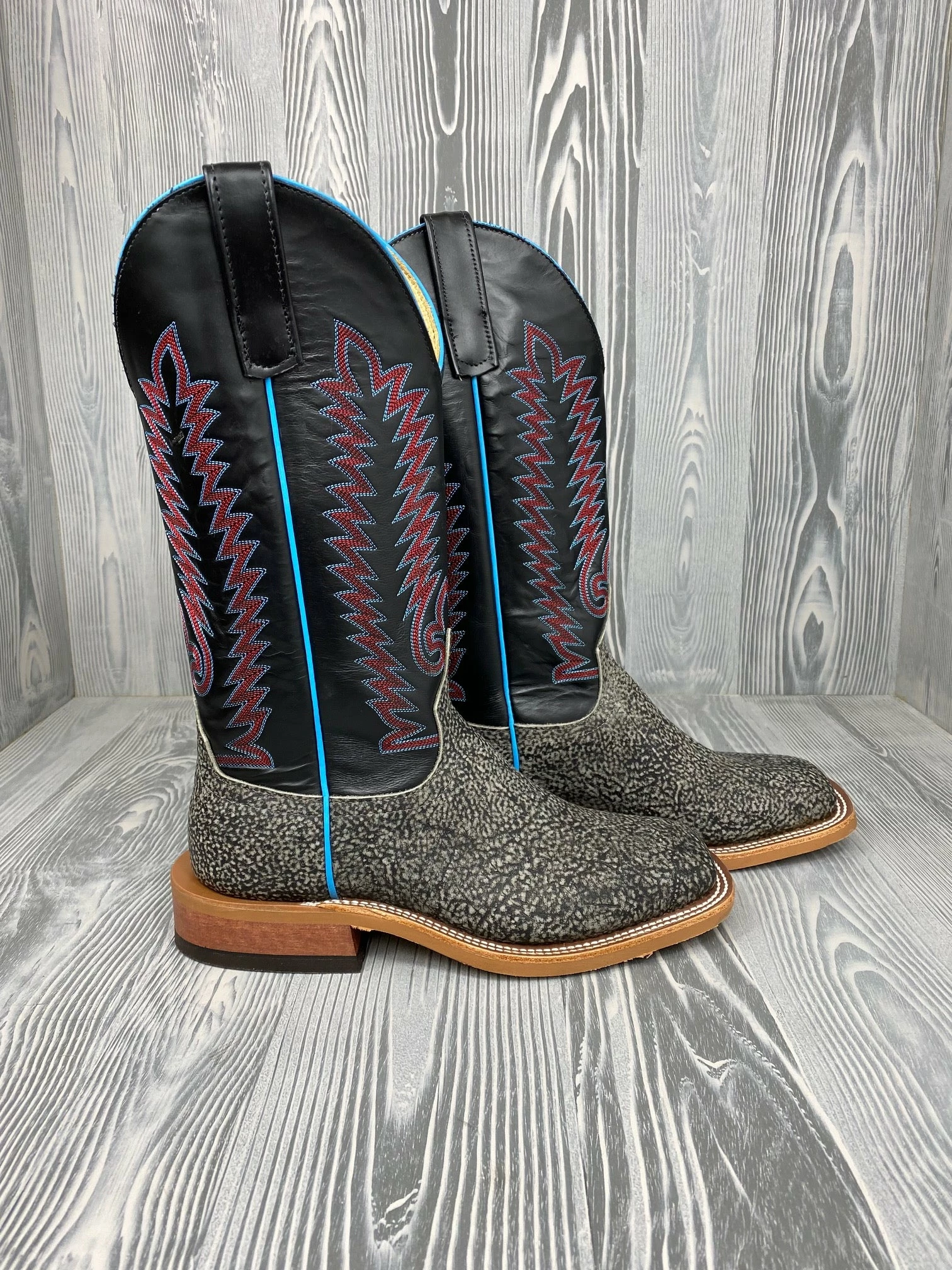 Men's Anderson Bean Slate Safari Giraffe With 13" Black Glove Tops 2 Men's Anderson Bean Slate Safari Giraffe With 13" Black Glove Tops - Image 2