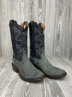 Men's Rios Of Mercedes Black Poseidon With 13" Black Analine Full Tops