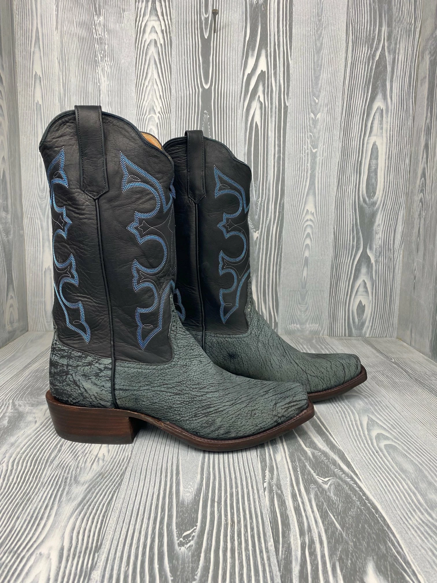 Men's Rios of Mercedes Black Poseidon with 13" Black Analine Full Tops Men's Rios Of Mercedes Black Poseidon With 13" Black Analine Full Tops -Nigro's Western Store IMG 7051 1