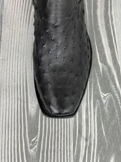 Men's Rios Of Mercedes Black Full Quill Ostrich With 13" Black Absolute Tops 7 Men's Rios Of Mercedes Black Full Quill Ostrich With 13" Black Absolute Tops -Nigro's Western Store IMG 7950