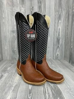 Men's Horse Power Coach Shrunken Shoulder With 16" Black Tops - HP9508