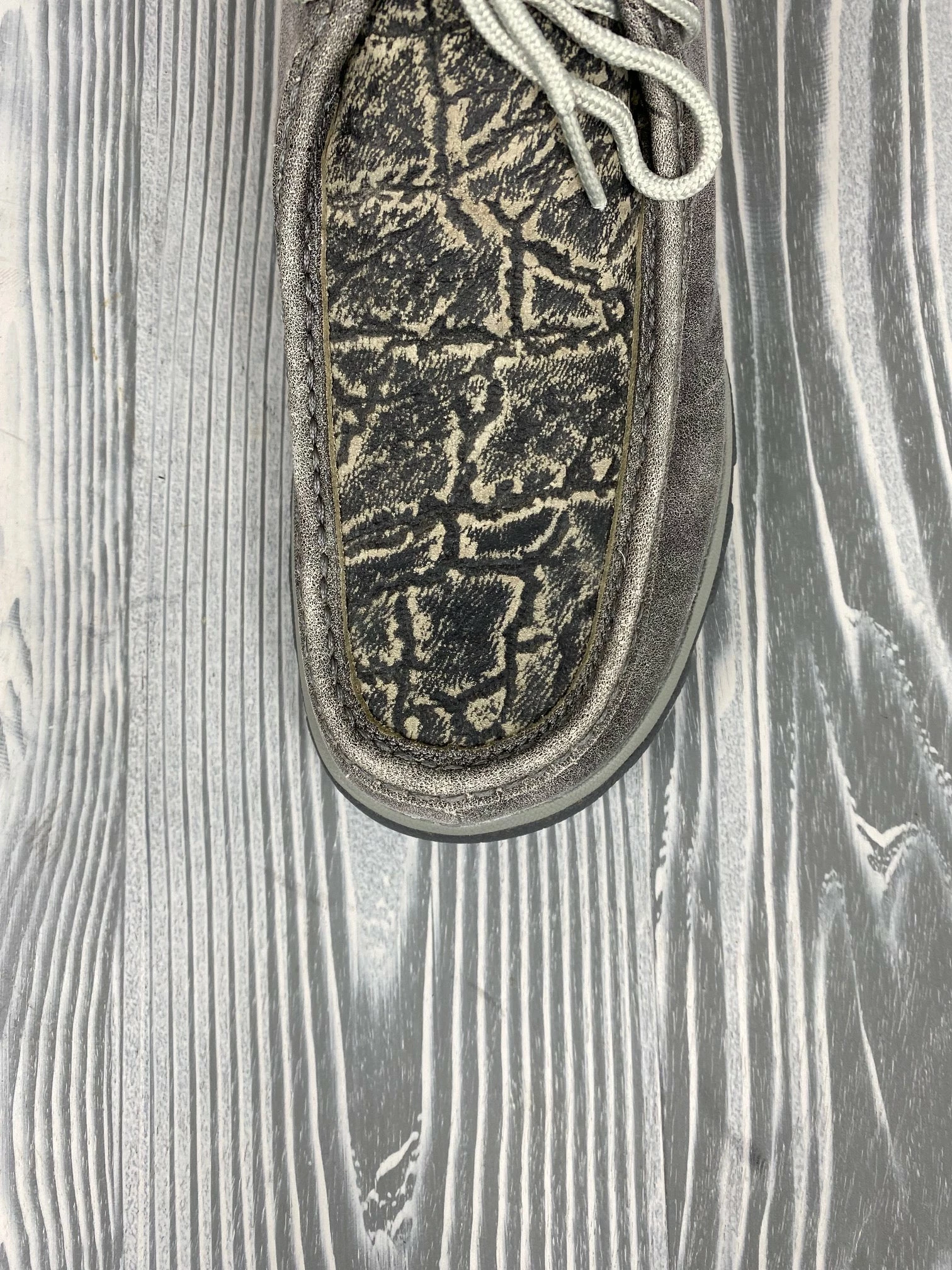 Men's Twisted X Chukka Driving Moc with Grey Elephant Print - MXC0017 Men's Twisted X Chukka Driving Moc With Grey Elephant Print - MXC0017 -Nigro's Western Store IMG 8159