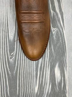 Nigro's Western Store #1 Men's Abilene Distressed Brown Cowhide With 12" Distressed Brown Cowhide - 6454 -Nigro's Western Store IMG 8414