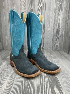 Men's Anderson Bean Grey Carpincho With 13" Aqua Buffamonte Tops