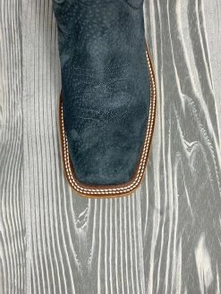 Men's Anderson Bean Grey Carpincho With 13" Aqua Buffamonte Tops -Nigro's Western Store IMG 8531 dcb10799 4efc 4519 a71d b43793bea243