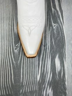 Nigro's Western Store #1 Women's Corral All White Cowgirl Western Boots - Z5046 -Nigro's Western Store IMG 9058