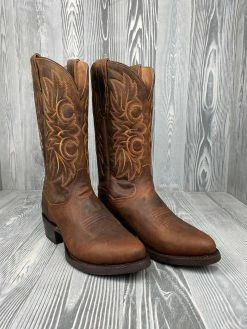 Men's Dan Post Cottonwood 13" R-Toe Rust Western Boot - DP3388