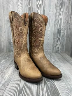 Men's Dan Post Cottonwood Taupe R-Toe 13" Western Boot - DP3387