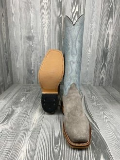 Men's Olathe Smoked Bacon With 15"Grey Buffamonte Tops 2 Men's Olathe Smoked Bacon With 15"Grey Buffamonte Tops -Nigro's Western Store IMG 9510