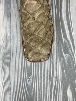 Men's Anderson Bean Mink Big Bass With 13" Slate Blue Calf Tops -Nigro's Western Store IMG 9539 1