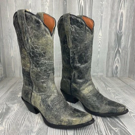 Womens's Dan Post Charcoal Colleen - DP4096 Womens's Dan Post Charcoal Colleen - DP4096 -Nigro's Western Store IMG 9629