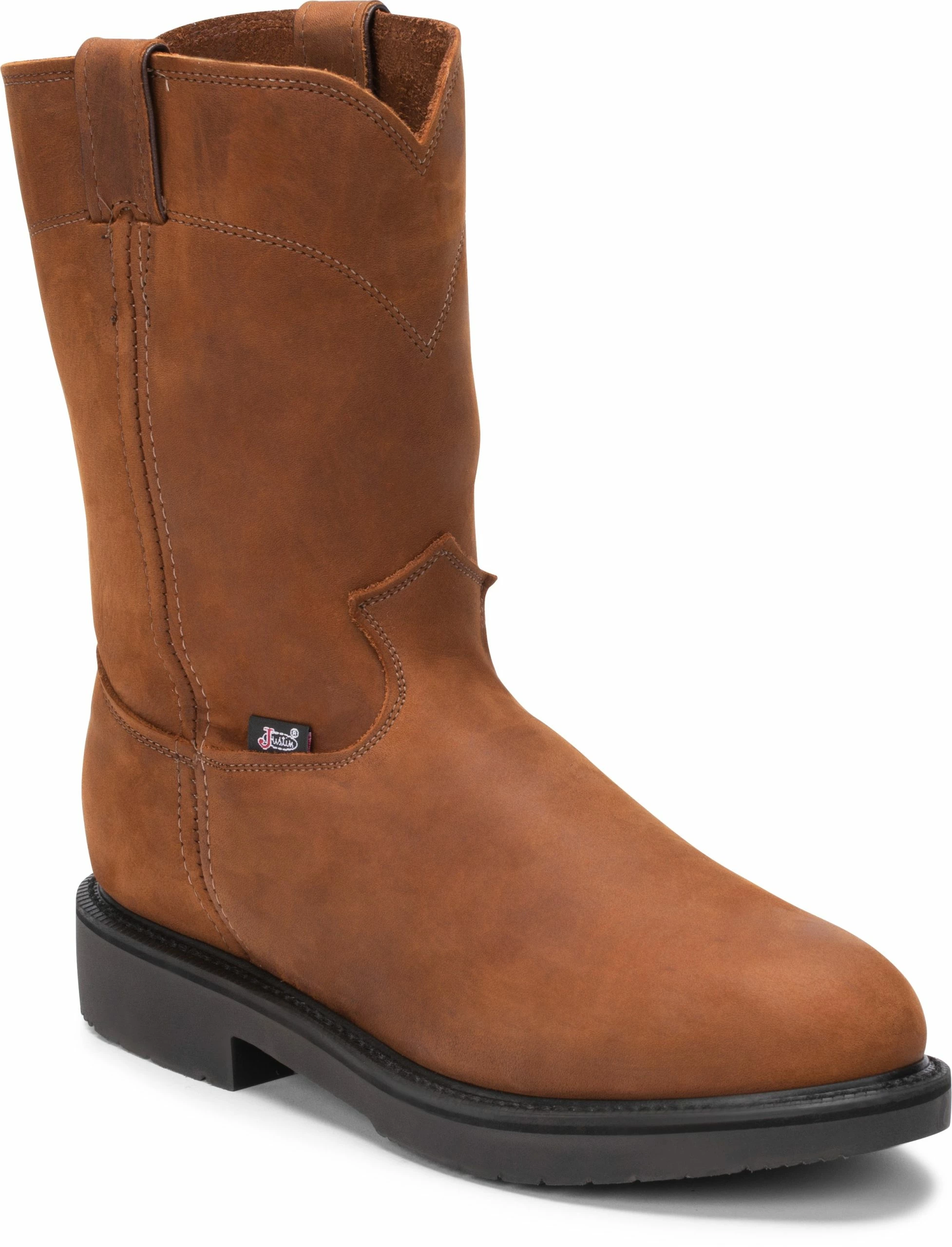 Mens Justin Conductor Pull On Steel Toe 4764 Mens Justin Conductor Pull On Steel Toe 4764 -Nigro's Western Store JST 001 4764 scaled