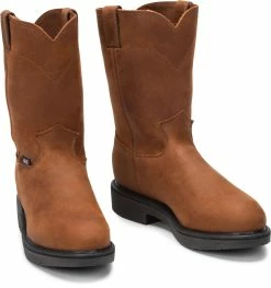 Mens Justin Conductor Pull On Steel Toe 4764