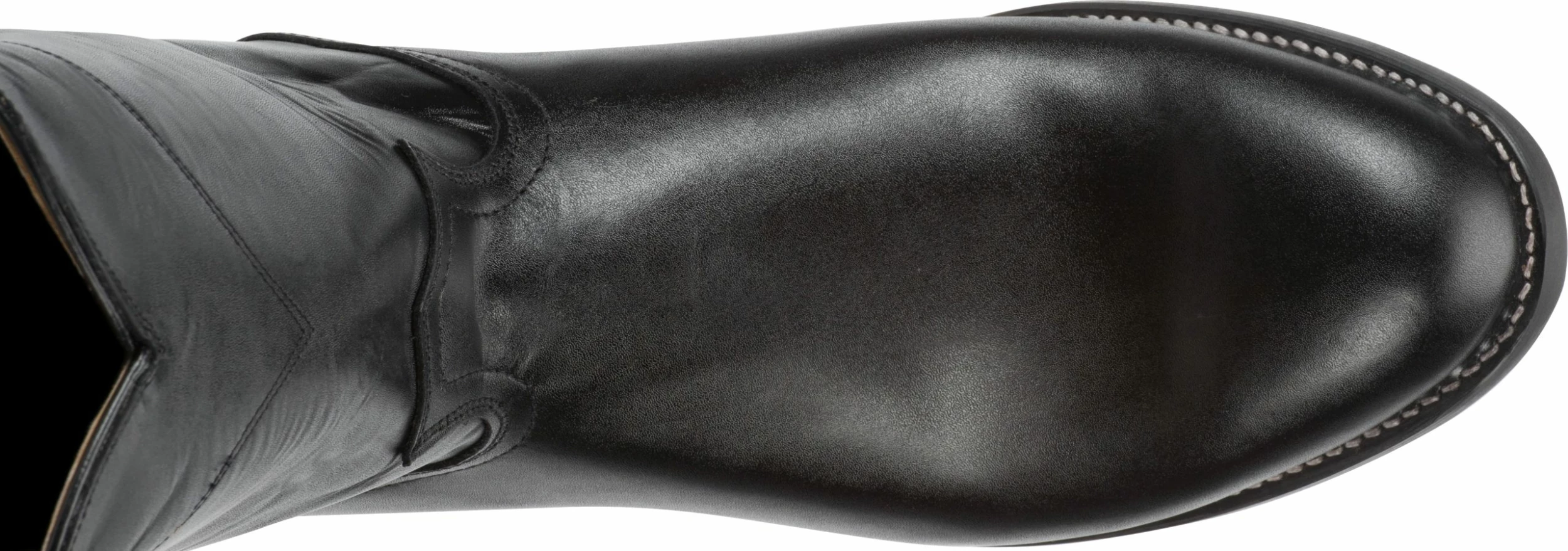 Mens 3133 Justin Black Kipskin Roper 3 Mens 3133 Justin Black Kipskin Roper - Image 3