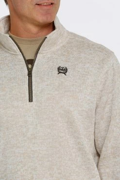 Men's Cinch 1/4 Zip Pullover - MWK1080008 -Nigro's Western Store MWK1080008 4