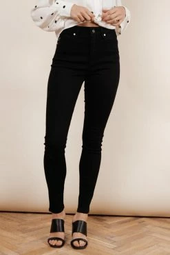 Kancan USA Ladies KanCan Amara High Rise Ankle Skinny Jeans - KC7312BK