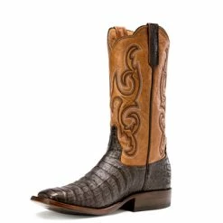 RIOS OF MERCEDES Men's Rios Of Merceds R9018 Chocolate Caiman Belly