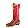 Men's Anderson Bean Tobacco Caiman Belly With 13" Tristan Kidskin Tops - S3014