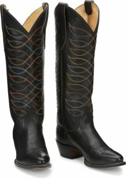 Nigro's Western Store #1 Women's Justin Whitley Midnight Western Boot - VN4463