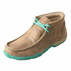 Women's Twisted X Chukka Bomber/Turquoise - WDM0020