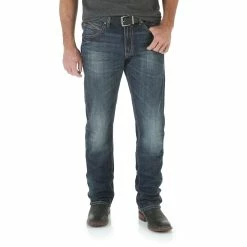 Nigro's Western Store #1 Men's Wrangler Slim Fit Straight Leg Jean- Bozeman - WLT88BZ