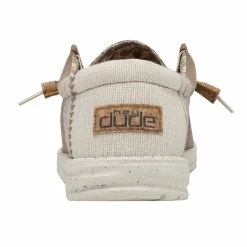 Hey Dude Shoes Men's Hey Dude Wally Linen Natural Clay - 110793298 -Nigro's Western Store Wally Linen Natural Clay 110793298 S 2 71474