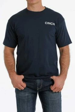 Men's Cinch Short Sleeve On The Road T-Shirt - MTT1690465