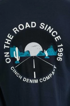 Men's Cinch Short Sleeve On The Road T-Shirt - MTT1690465 -Nigro's Western Store cinch 360x 96331697 54b0 4e98 b6a9 9a52d942379f