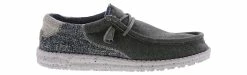 Hey Dude Shoes Men's Hey Dude Wally Stitch Evening Cruise - 112553430 -Nigro's Western Store heydude 112553430 wallystitcheveningcruise grey02