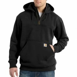 Carhartt Men's Rain Defender Loose Fit Quarter Zip Sweatshirt 100617
