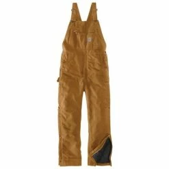 Carhartt Loose Fit Firm Duck Insulated Bib Overall - 104393