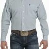 Men's Cinch Geometric Print Button Down Western Shirt - MTW1105305