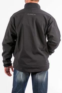 Cinch Mens Black Bonded Concealed Carry Jacket - MWJ1043014 -Nigro's Western Store mwj1043014 3 1426 detail
