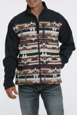 Cinch Men's Southwestern Print Bonded Jacket - MWJ1583001 - FINAL SALE