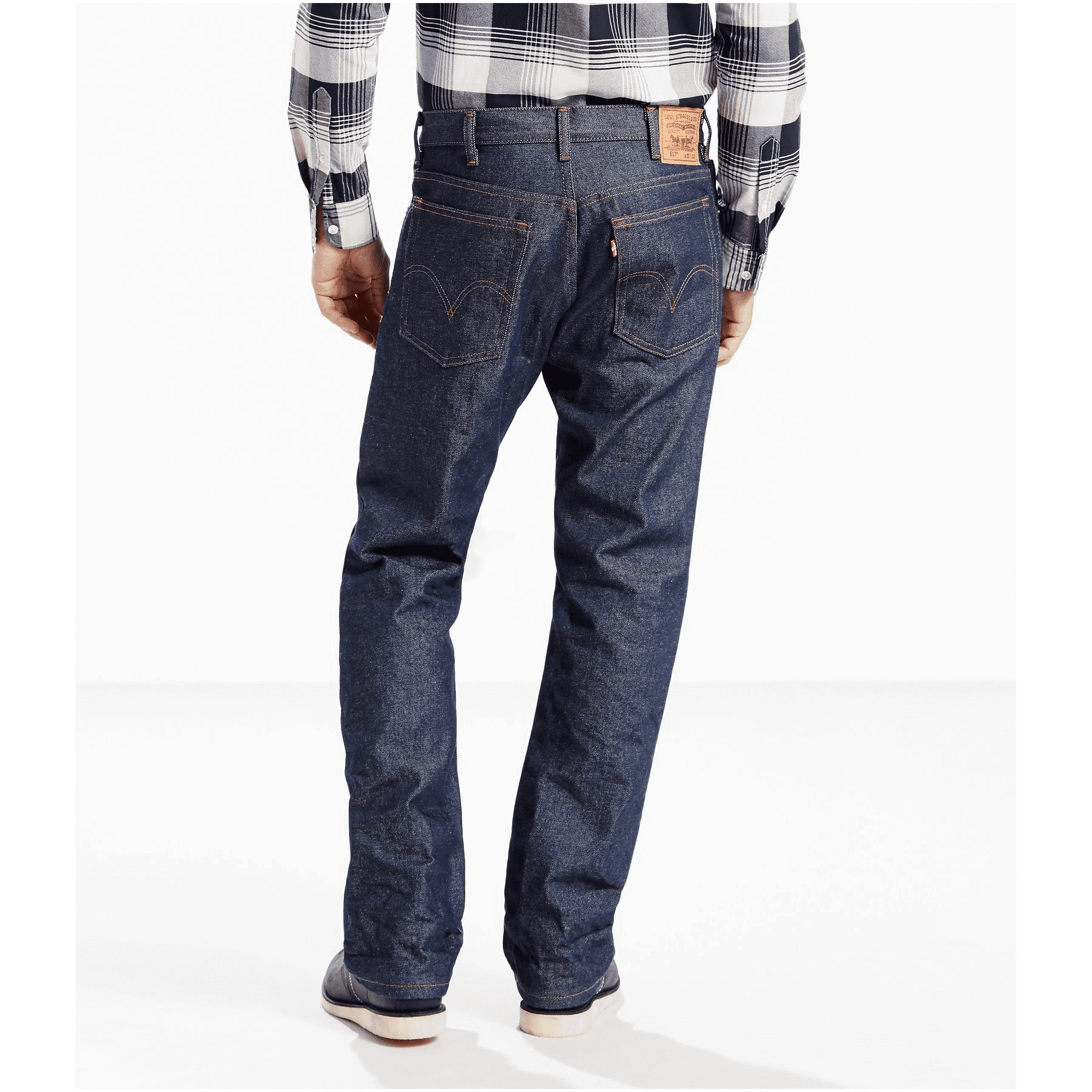 Levi Jeans Men's Rigid 517 Boot Cut Jean - 00517-0217 2 Levi Jeans Men's Rigid 517 Boot Cut Jean - 00517-0217 - Image 2