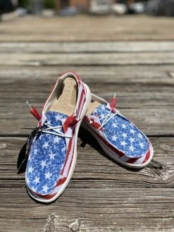 Ladies Hey Dude Wendy Star Spangled - 121412698
